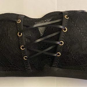 Lace Strapless Push-Up Bra